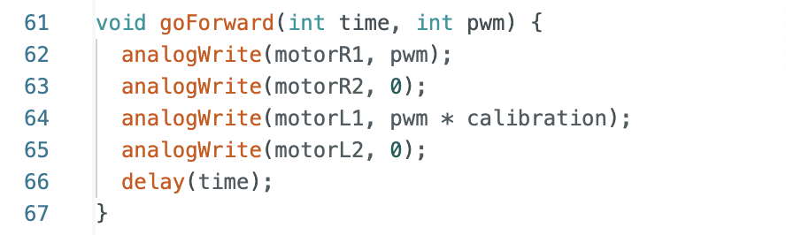 calibration code