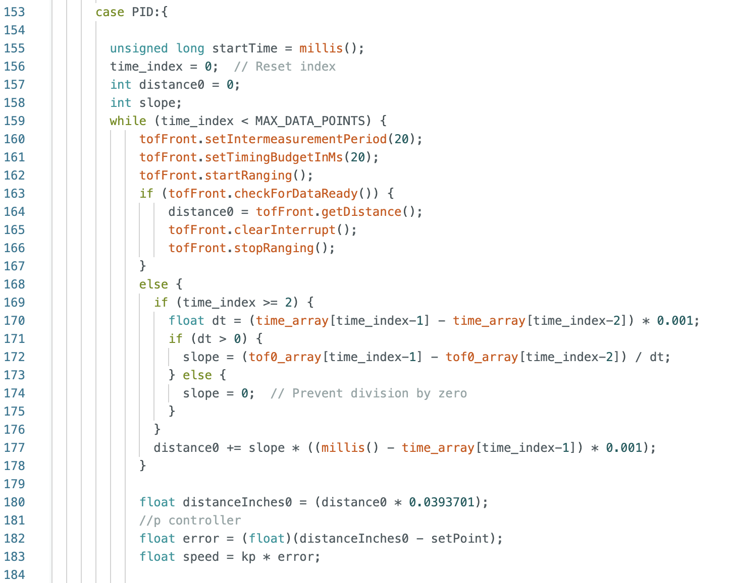 linear extrapolation code