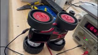 one motor on power supply